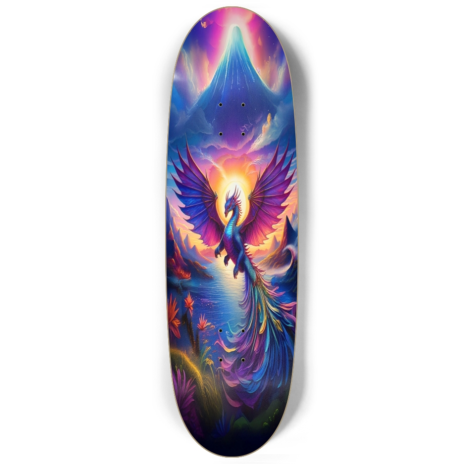 image_7ef5040b-e903-49ab-8251-e41d75acc0bc.png The Sunstone Phoenix Egg Skateboard - Image 1