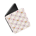 Meadow Check | Floral Gingham Kindle Case - Image 3
